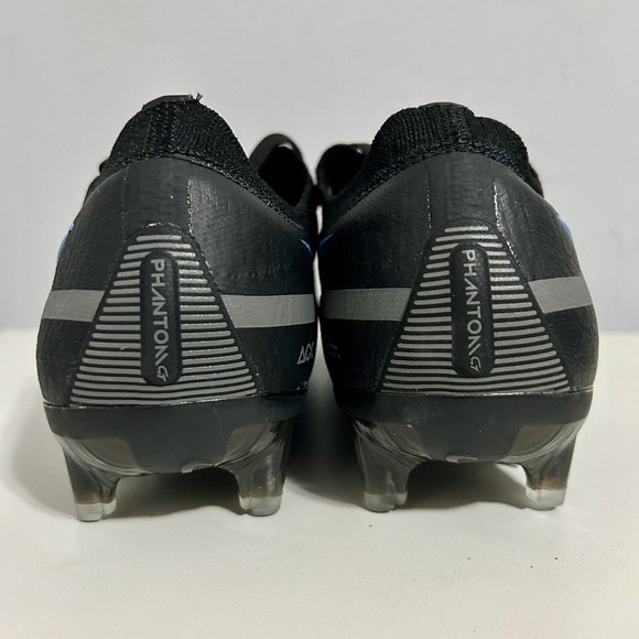 Nike Phantom GT2 Elite FG “Black Iron Grey” Men’s Size 9 Blue Soccer Cleats main image 9